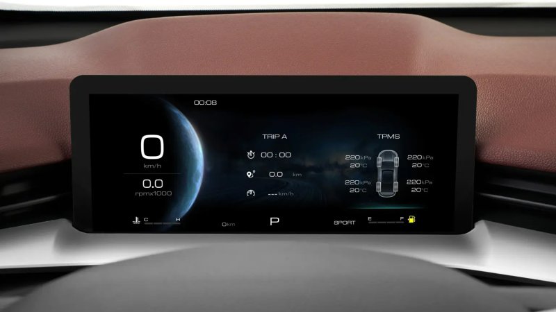 12,3 дюймдік Ultra-Smart сенсорлық экраны